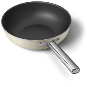 POELE SEMG WOK 30CM BEIGE 